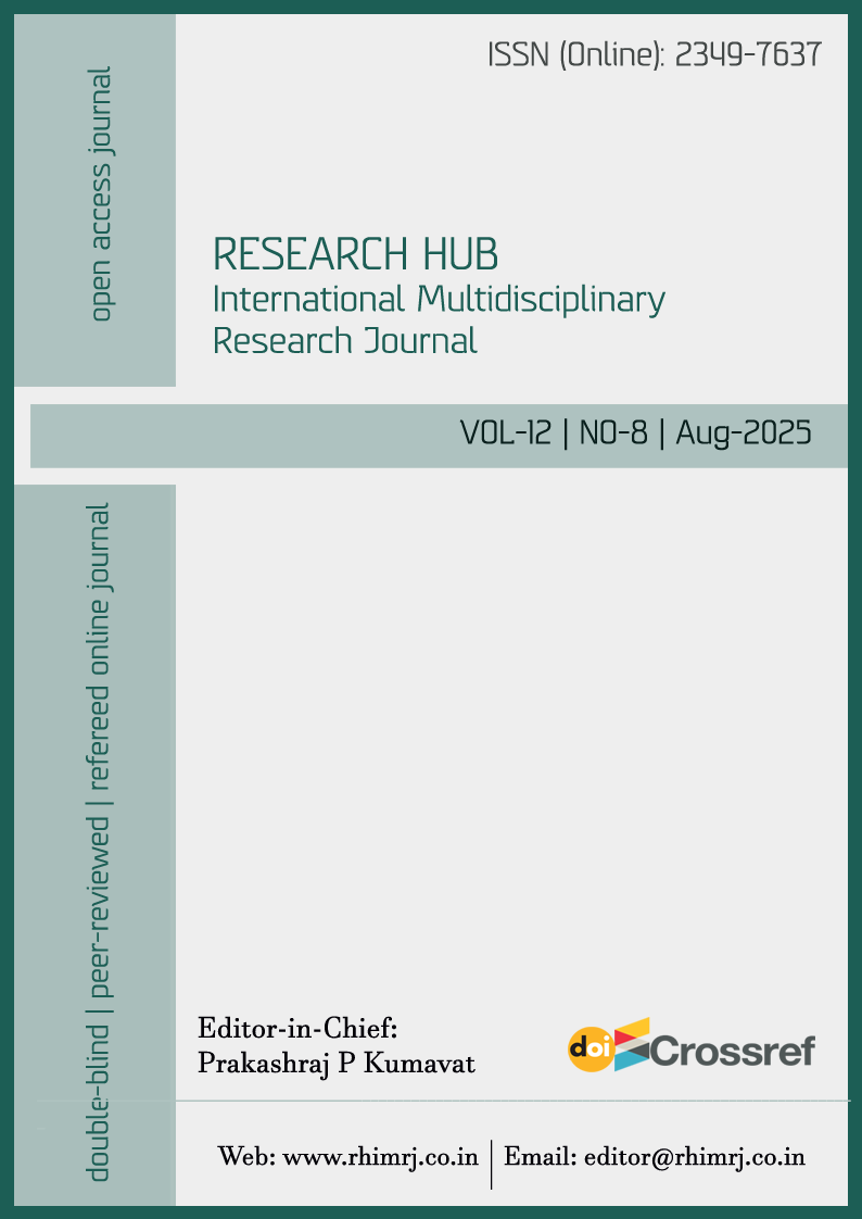 					View Vol. 12 No. 8 (2025): RHIMRJ [AUG-2025]
				