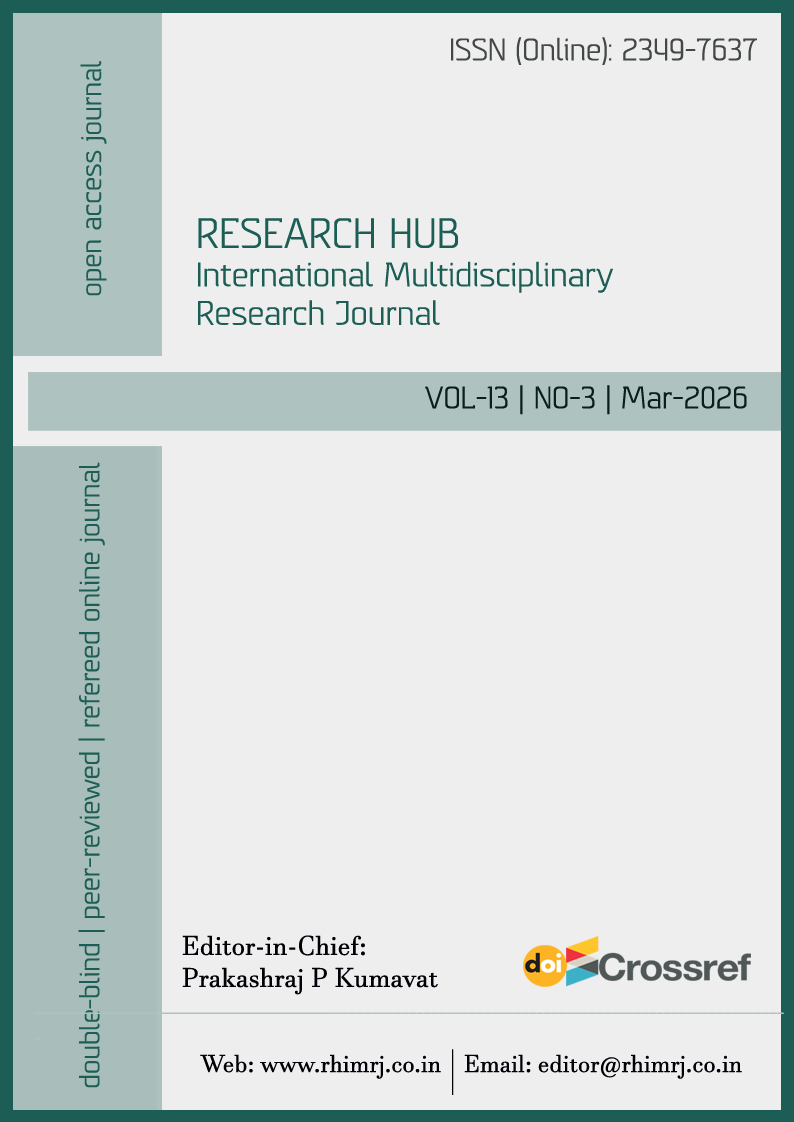 					View Vol. 13 No. 3 (2026): RHIMRJ [MAR-2026]
				