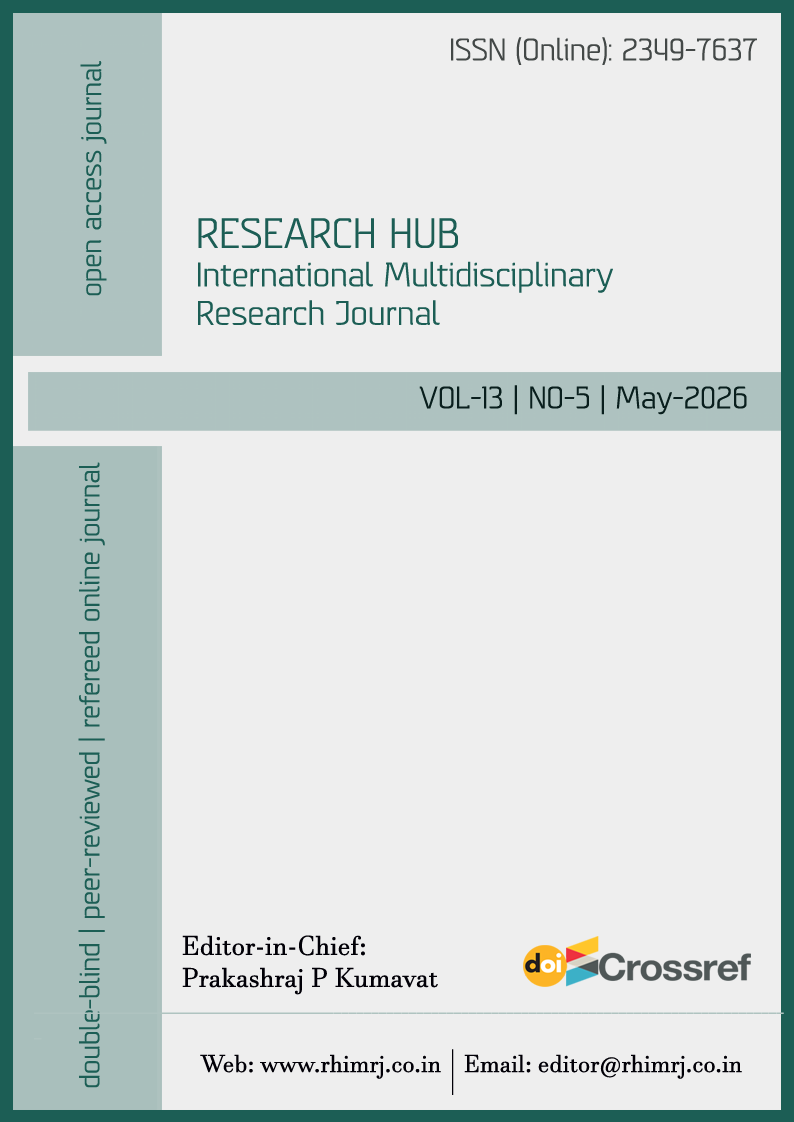 					View Vol. 13 No. 5 (2026): RHIMRJ [MAY-2026]
				